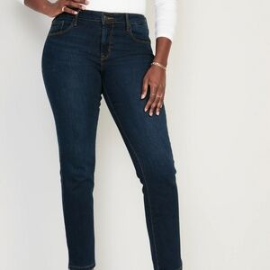 Old navy blue jeans straightleg  5 pockets designs 16 short